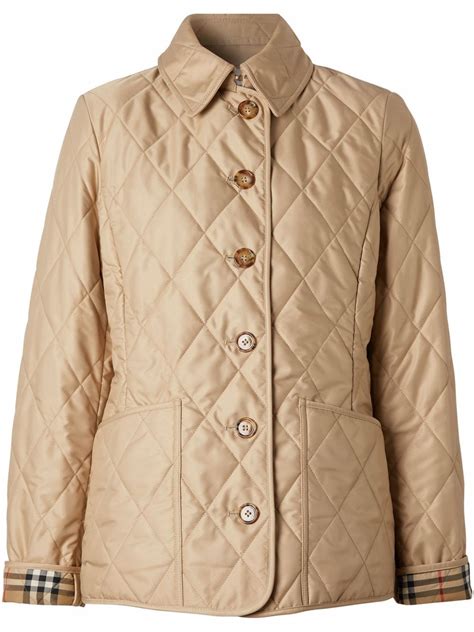 burberry ladies quilted jacket|burberry quilted jacket outlet price.